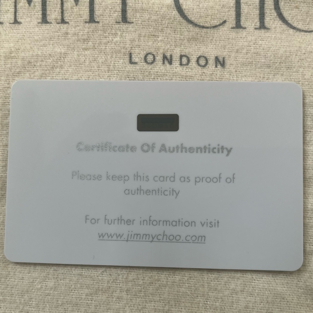 🩷JIMMY CHOO🩷 Gorgeous Authentic Rare Envelop Clutch/Small Bag in Champagne - Picture 15 of 16